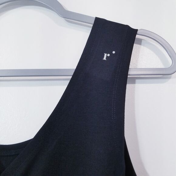 Ripple Yoga Wear Organic Black Jumpsuit Wide Leg Sleeveless - Picture 3 of 14